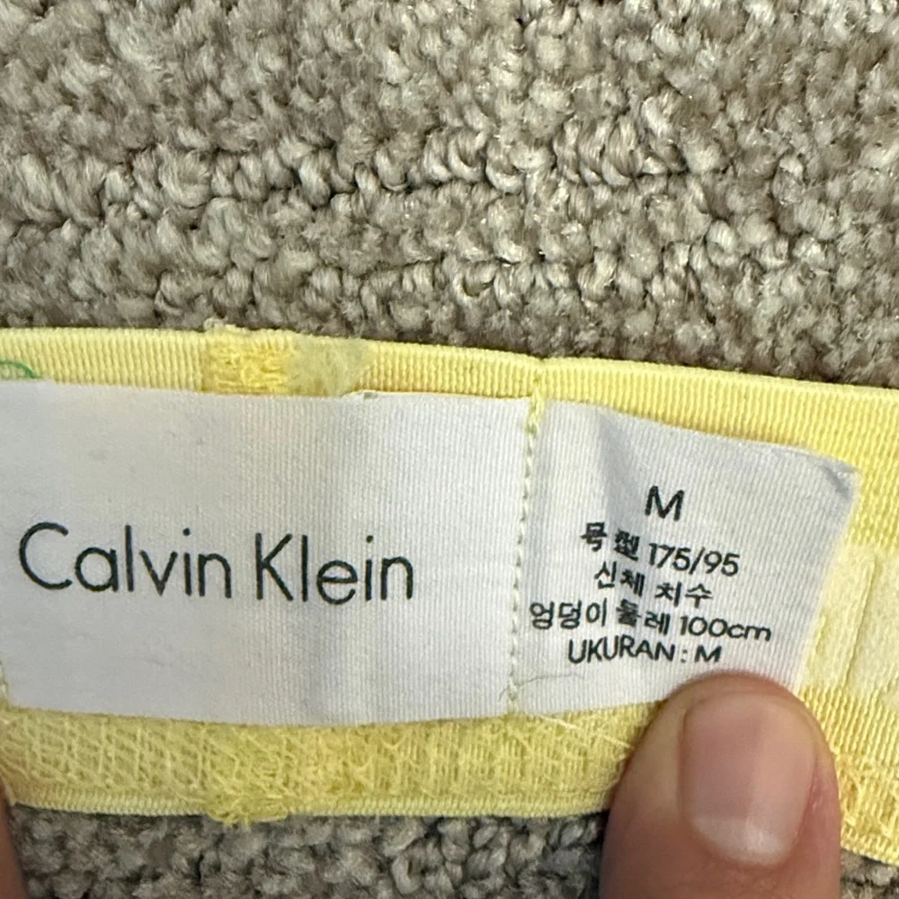 Calvin Klein Vibrant Yellow Underwear jockstrap